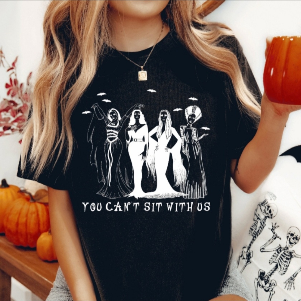 NWT You can't sit with us Halloween